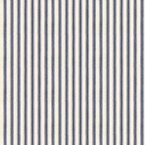 Ticking Stripe 1 Navy Curtain Tie Backs